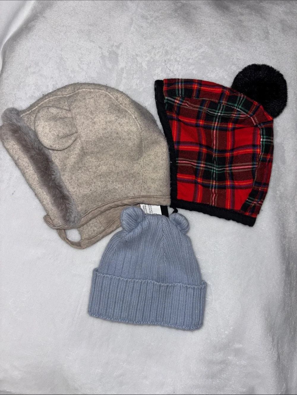 Baby Winter beanie/har bundle